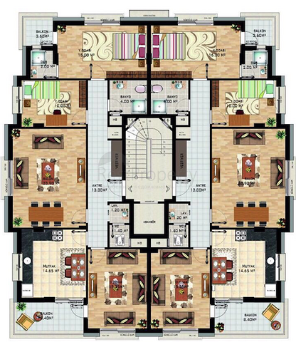 مشروع تحت الانشاء في منطقة هورما كونيالتي انطاليا