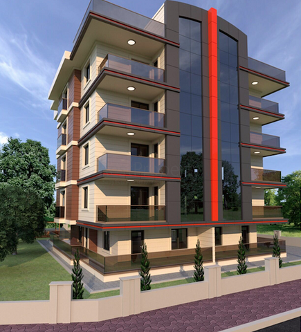 مشروع تحت الانشاء في منطقة هورما كونيالتي انطاليا