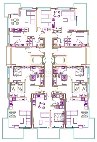 على البحر مباشرة - مجمع سكني حديث فاخر - مهموتلار /الانيا 
