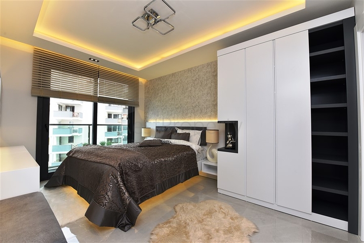 على البحر مباشرة - مجمع سكني حديث فاخر - مهموتلار /الانيا 