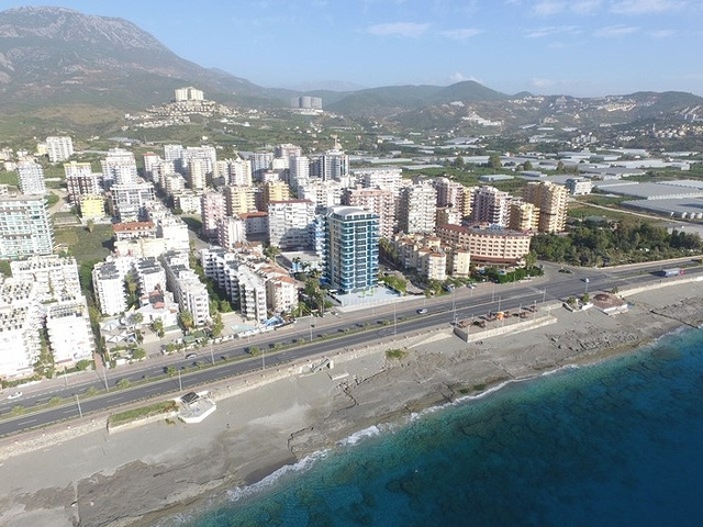 على البحر مباشرة - مجمع سكني حديث فاخر - مهموتلار /الانيا 