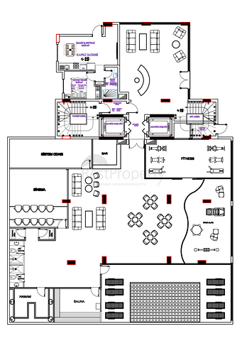 على البحر مباشرة - مجمع سكني حديث فاخر - مهموتلار /الانيا 