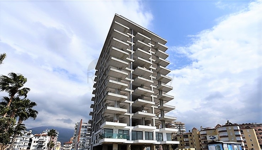 على البحر مباشرة - مجمع سكني حديث فاخر - مهموتلار /الانيا 