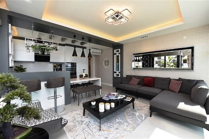 على البحر مباشرة - مجمع سكني حديث فاخر - مهموتلار /الانيا 