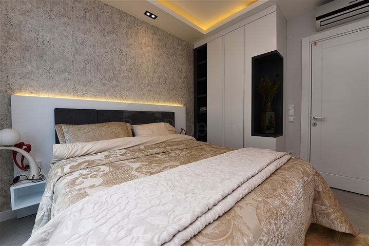 على البحر مباشرة - مجمع سكني حديث فاخر - مهموتلار /الانيا 