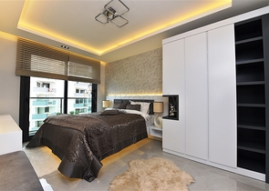 على البحر مباشرة - مجمع سكني حديث فاخر - مهموتلار /الانيا 