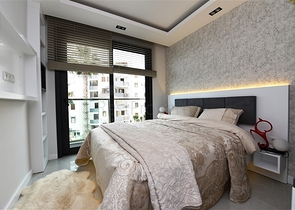 على البحر مباشرة - مجمع سكني حديث فاخر - مهموتلار /الانيا 