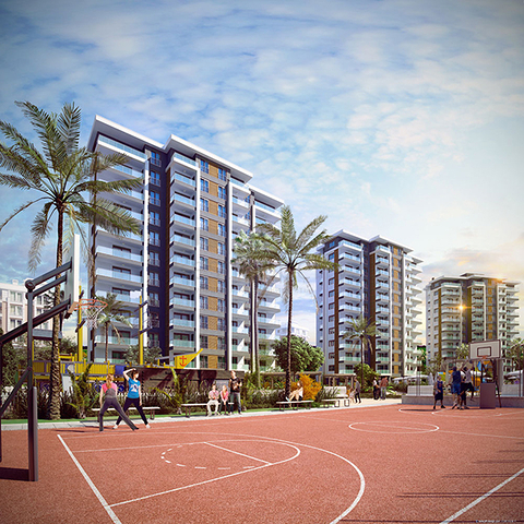 مشروع جاهز في منطقة دوشميلي أنطاليا