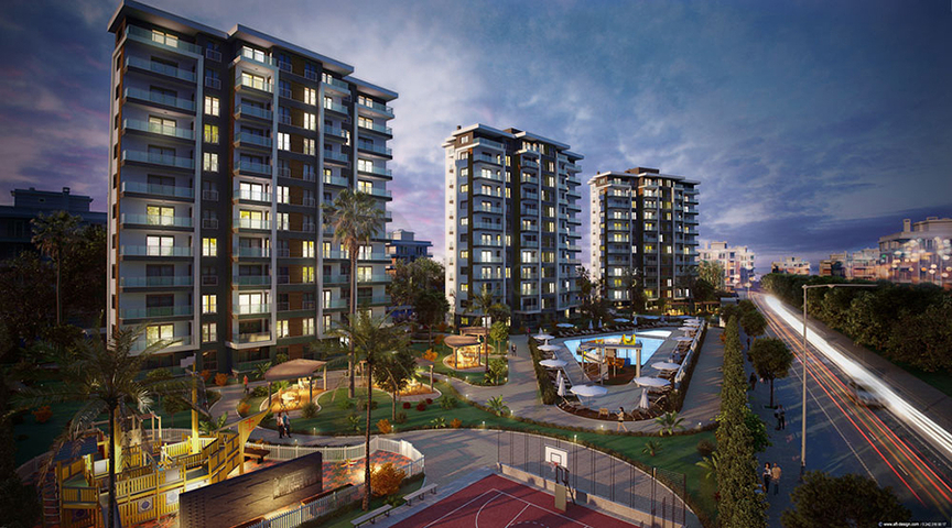 مشروع جاهز في منطقة دوشميلي أنطاليا