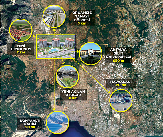 مشروع جاهز في منطقة دوشميلي أنطاليا