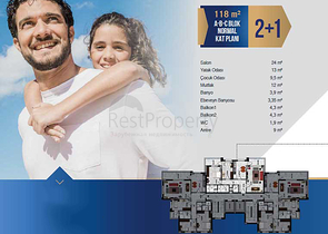 مشروع جاهز في منطقة دوشميلي أنطاليا