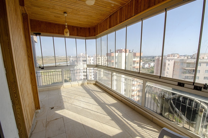 شقق واسعة  3 + 1 مع الأثاث 1 كم من البحر في لارا أنطاليا