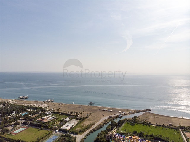 شقق واسعة  3 + 1 مع الأثاث 1 كم من البحر في لارا أنطاليا