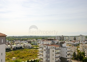 شقق واسعة  3 + 1 مع الأثاث 1 كم من البحر في لارا أنطاليا