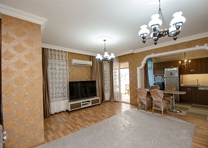 شقق واسعة  3 + 1 مع الأثاث 1 كم من البحر في لارا أنطاليا