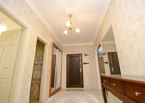 شقق واسعة  3 + 1 مع الأثاث 1 كم من البحر في لارا أنطاليا