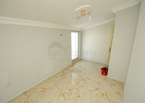 شقق واسعة  3 + 1 مع الأثاث 1 كم من البحر في لارا أنطاليا