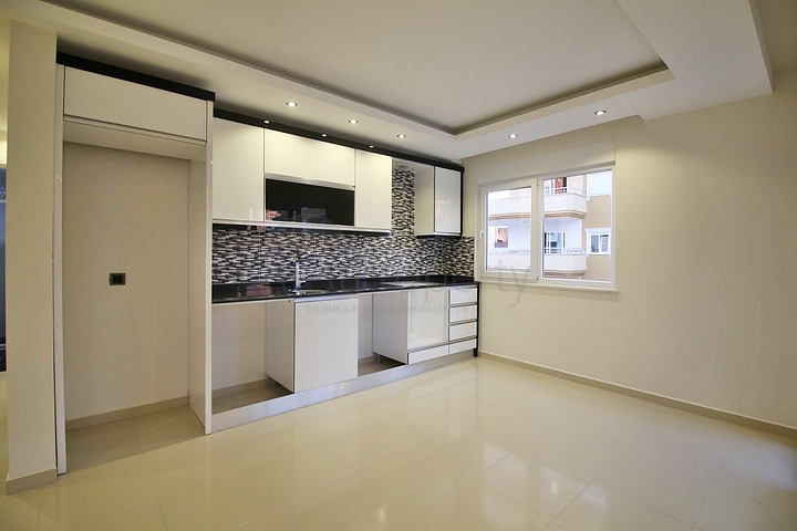 شقة واسعة - غرفة وصالة - قريبة من البحر - مهموتلار / الانيا 