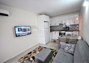 غرفة نوم وصالة مؤثثة في منطقة حيوية - اوبا 