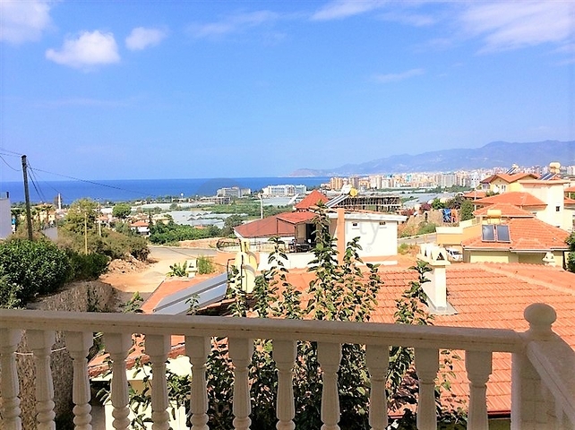 فيلا غرفتين وصالة مفروشة - اطلالة بحر وسعر مميز - الانيا 