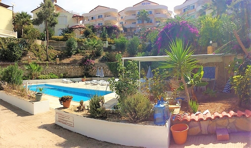 فيلا غرفتين وصالة مفروشة - اطلالة بحر وسعر مميز - الانيا 