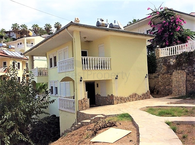 فيلا غرفتين وصالة مفروشة - اطلالة بحر وسعر مميز - الانيا 