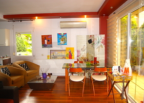 بنتهاوس 2 + 1 مع وصول للحديقة في مجمع 500 م من البحر