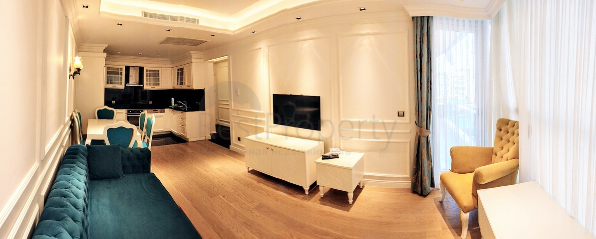 مجمع فاخر في أنطاليا / كونيالتي 400 متر عن البحر فقط 