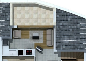 مجمع فاخر في أنطاليا / كونيالتي 400 متر عن البحر فقط 