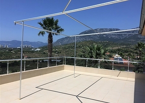 فيلا مستقلة - سبع غرف وصالة - مسبح خاص واطلالة بحر في كارجي جاك / الانيا 