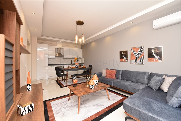 شقق بتصاميم ومساحات مختلفة ضمن مجمع خمس نجوم في كارجي جاك / الانيا 