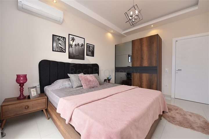 شقق بتصاميم ومساحات مختلفة ضمن مجمع خمس نجوم في كارجي جاك / الانيا 