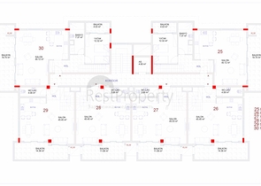 شقق بتصاميم ومساحات مختلفة ضمن مجمع خمس نجوم في كارجي جاك / الانيا 
