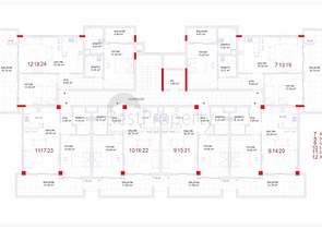 شقق بتصاميم ومساحات مختلفة ضمن مجمع خمس نجوم في كارجي جاك / الانيا 