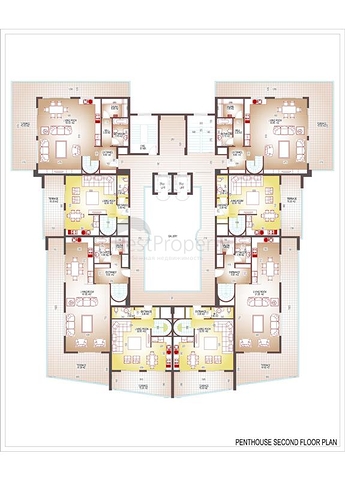 مجمع حديث في منطقة محمودلار - ألانيا