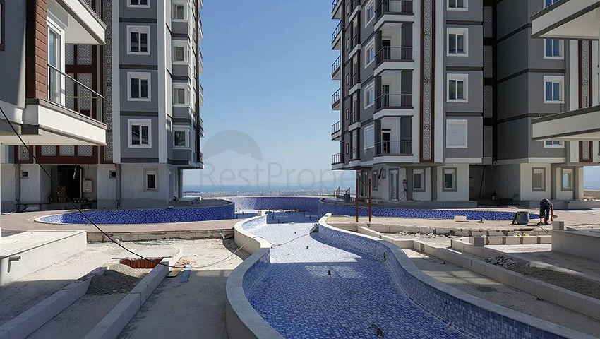 مشروع راقى بإطلالة بانورامية على أنطاليا بأكملها