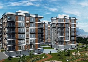 مشروع راقى بإطلالة بانورامية على أنطاليا بأكملها