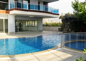 شقة على البحر مباشرة في كاستل / الانيا 