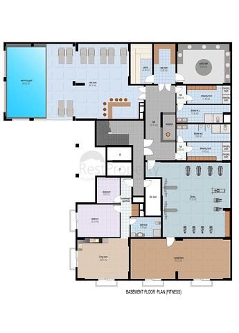شقق مختلفة ضمن مجمع في وسط ومركز المدينة 