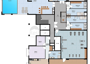 شقق مختلفة ضمن مجمع في وسط ومركز المدينة 