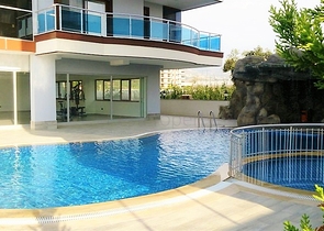 شقة واسعة على البحر مباشرة في الانيا / كاستل