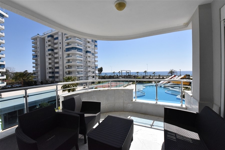 اطلالة بحر - مجمع فاخر - غرفتين وصالة مفروشة - توسمور / الانيا 