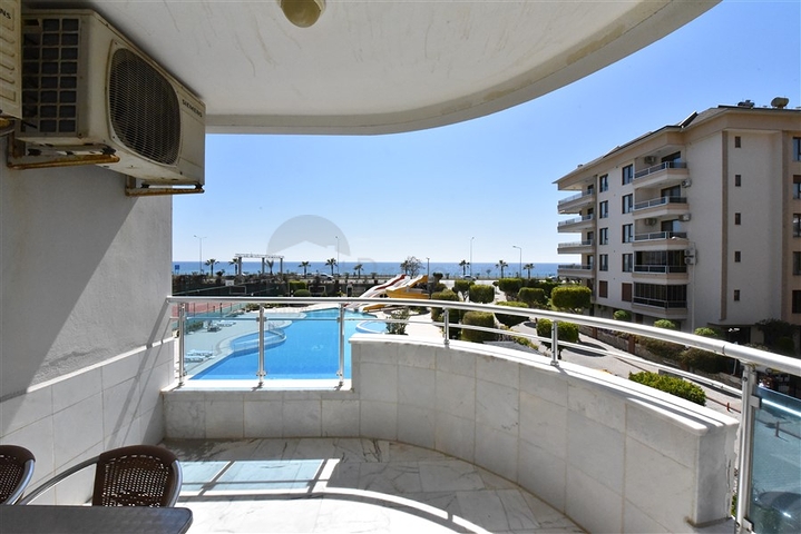 اطلالة بحر - مجمع فاخر - غرفتين وصالة مفروشة - توسمور / الانيا 