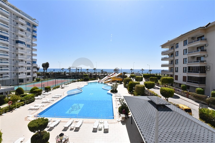 اطلالة بحر - مجمع فاخر - غرفتين وصالة مفروشة - توسمور / الانيا 