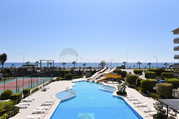 اطلالة بحر - مجمع فاخر - غرفتين وصالة مفروشة - توسمور / الانيا 