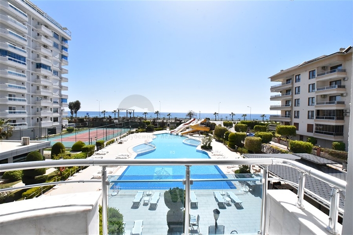 اطلالة بحر - مجمع فاخر - غرفتين وصالة مفروشة - توسمور / الانيا 