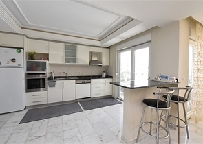 اطلالة بحر - مجمع فاخر - غرفتين وصالة مفروشة - توسمور / الانيا 