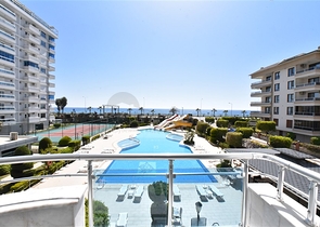 اطلالة بحر - مجمع فاخر - غرفتين وصالة مفروشة - توسمور / الانيا 