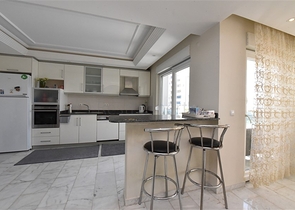 اطلالة بحر - مجمع فاخر - غرفتين وصالة مفروشة - توسمور / الانيا 