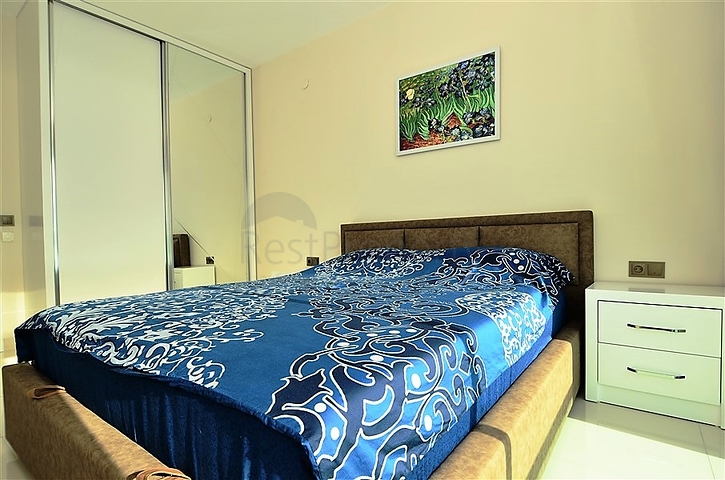 اطلالة بحر - شقة غرفة نوم وصالة ضمن مجمع خمس نجوم في الانيا  